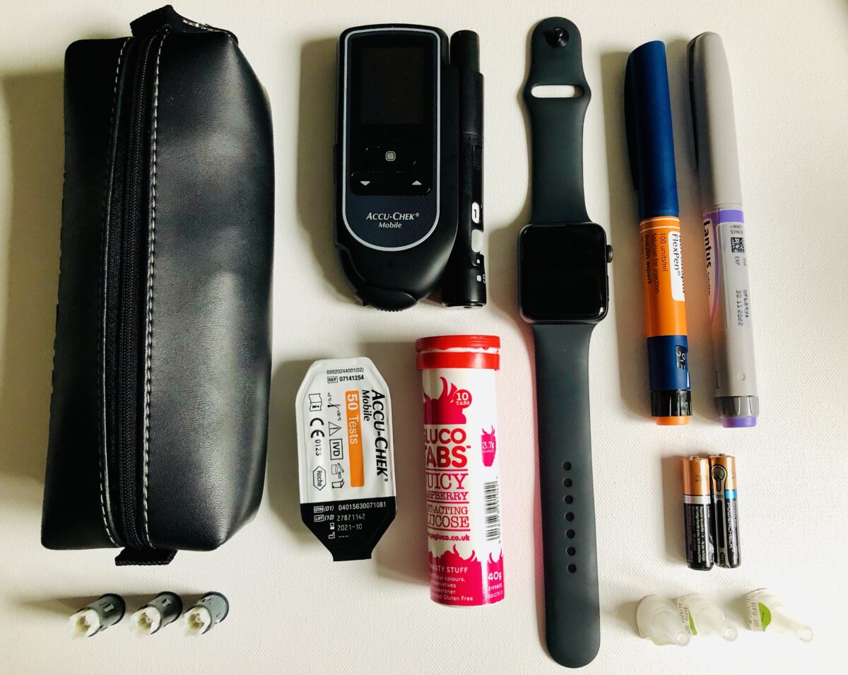 my diabetic survival kit